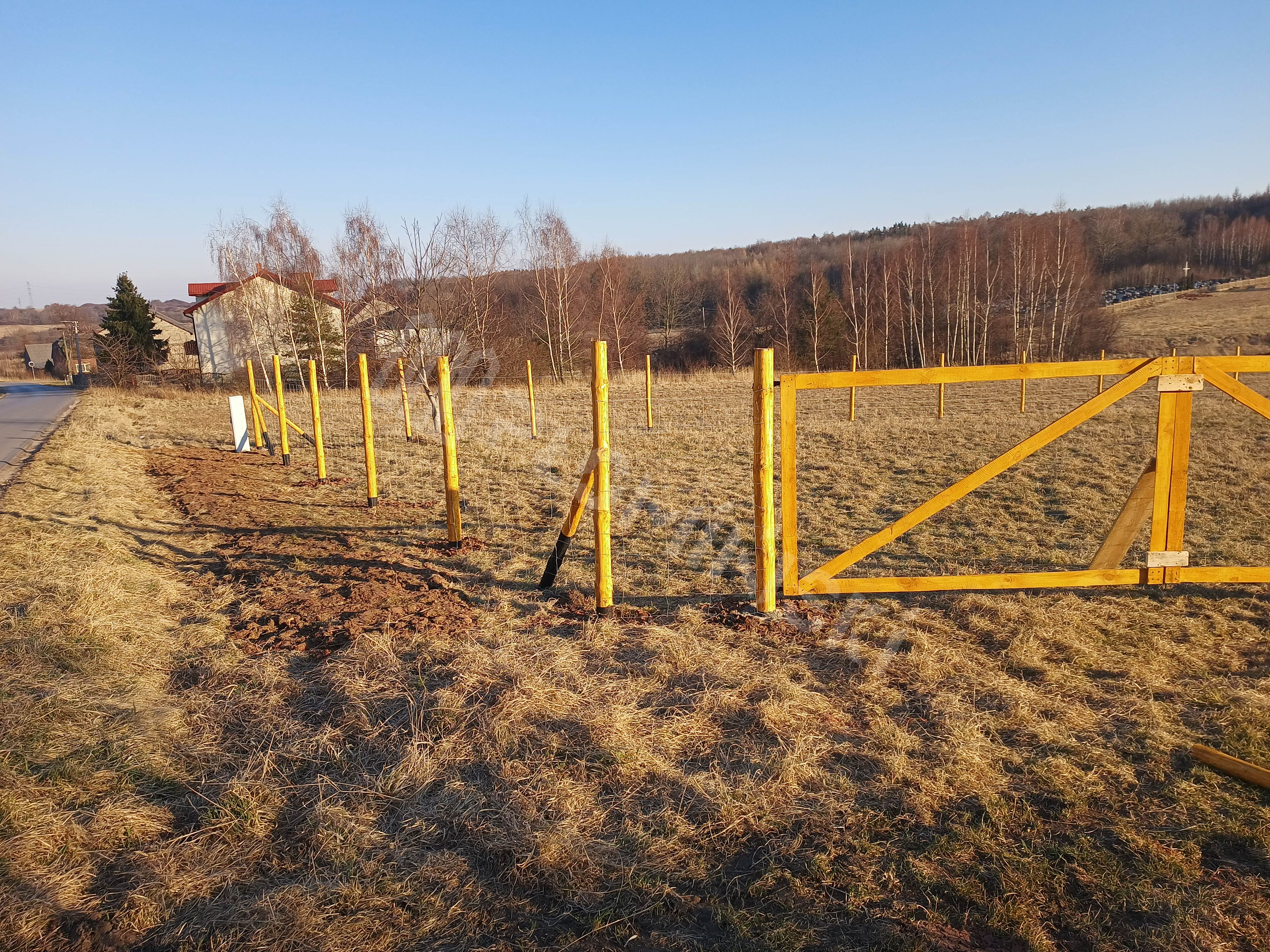 Ogrodzenie Tymczasowe Impregnowane