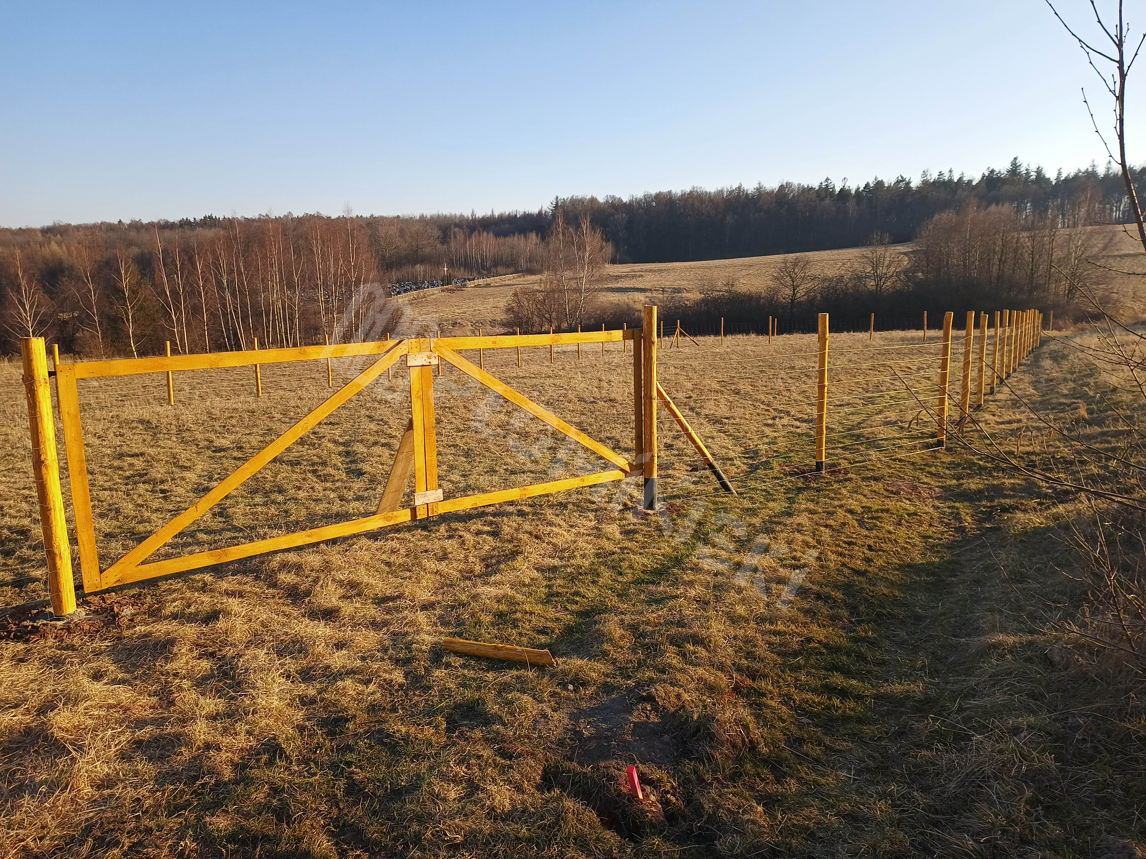 Ogrodzenie Tymczasowe Impregnowane