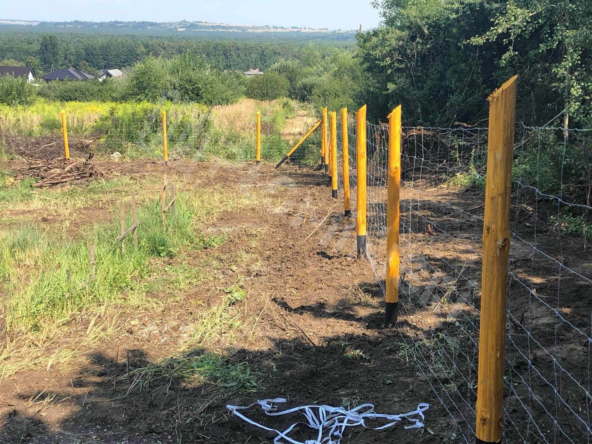 Ogrodzenie Tymczasowe Impregnowane