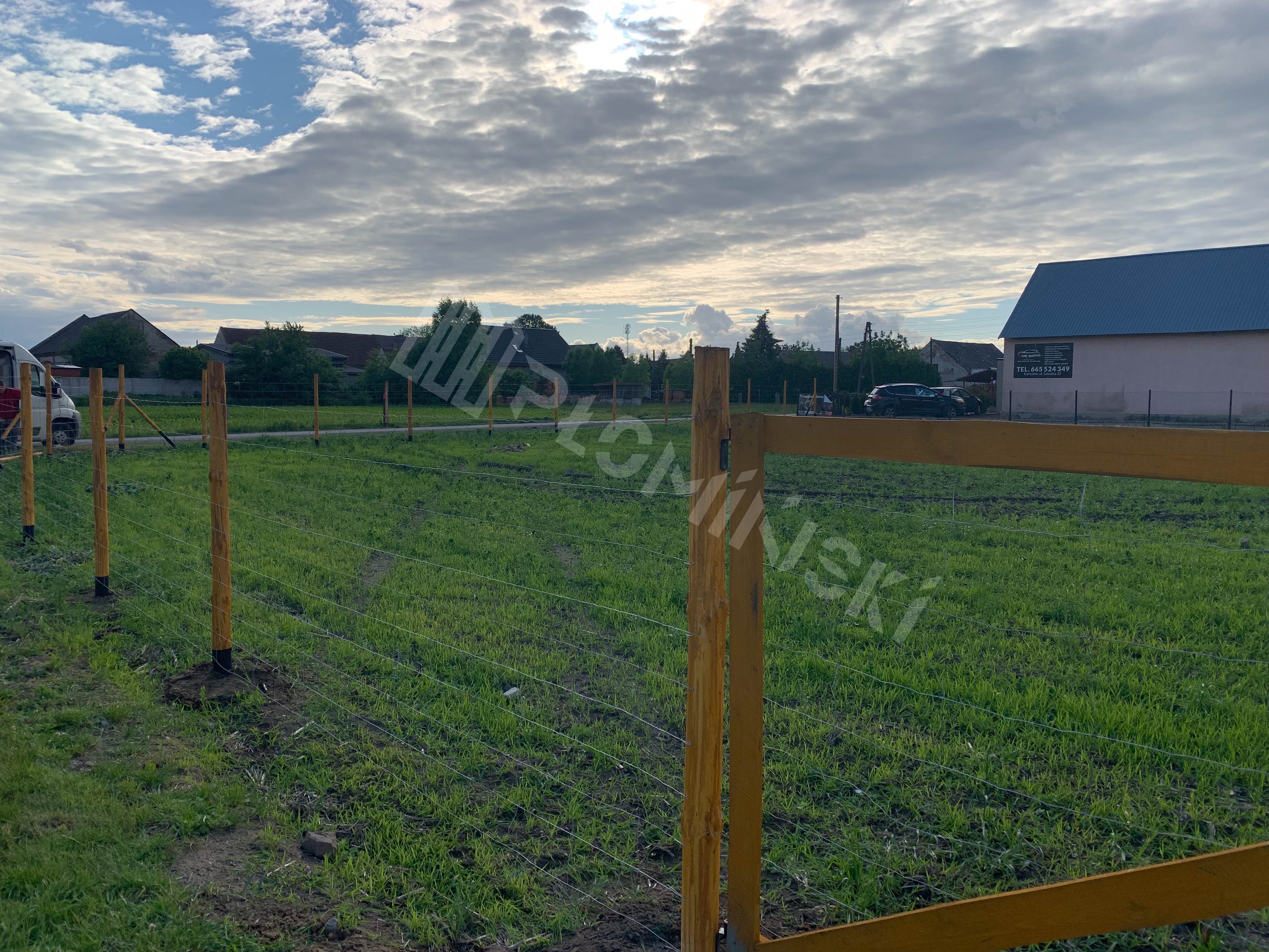 Ogrodzenie Tymczasowe Impregnowane