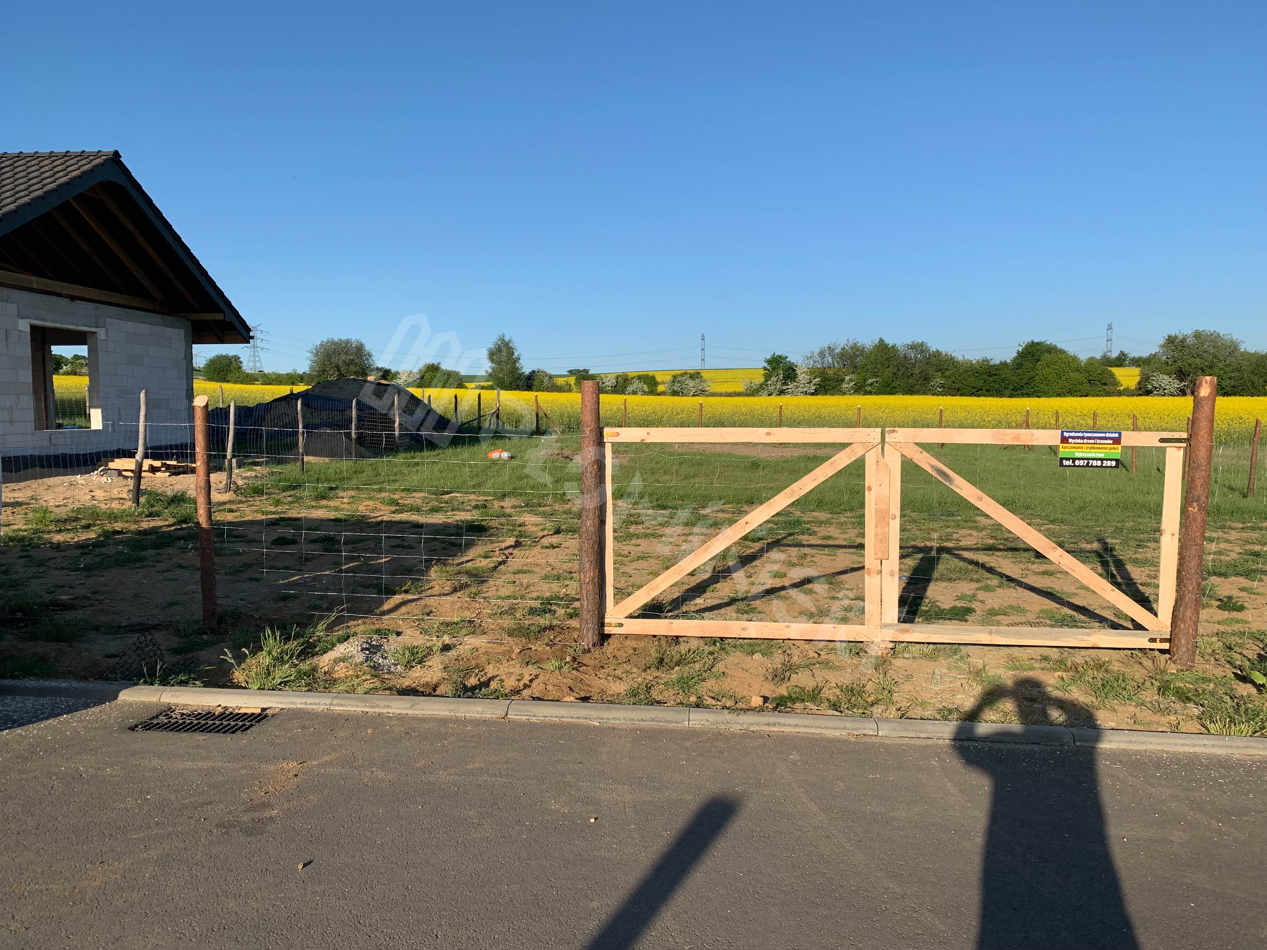 Ogrodzenie Tymczasowe Zwykłe